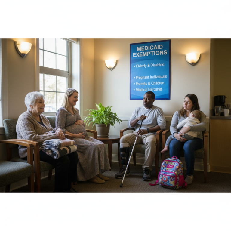 medicaid work requirements exemptions 2026